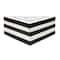 Hello Honey® 7" Black & White Striped Triangular Box